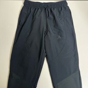 NIKE AIR JORDAN DRI FIT SPORT WOVEN TRAINING PANTS Men’s BLACK MENS - SIZE Small